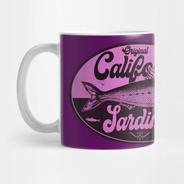 Purple California Sardines by CTShirts